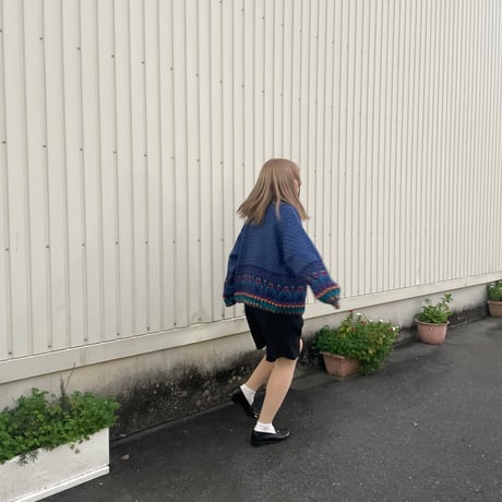 DALE of Norway 総柄ニットカーディガン