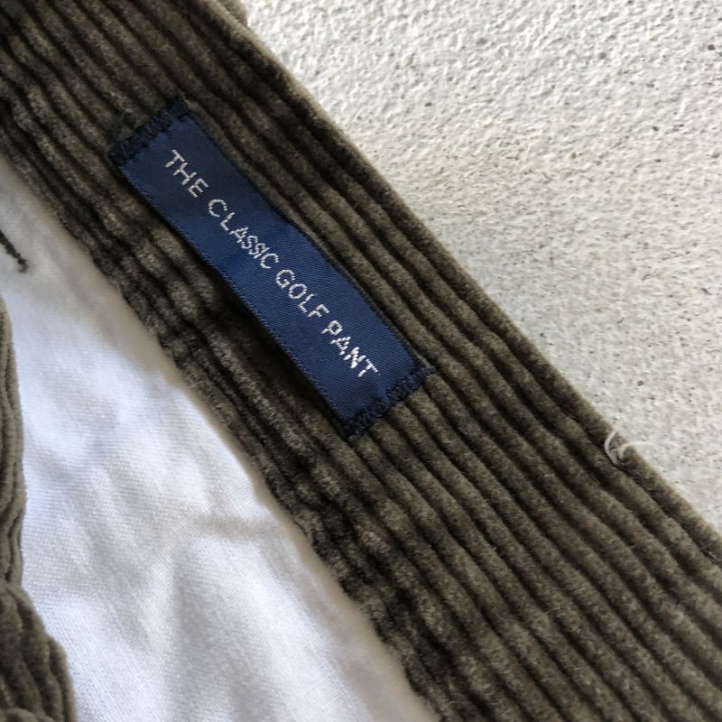 POLO GOLF CLASSIC GOLF PANT 太畝コーデュロイパンツ