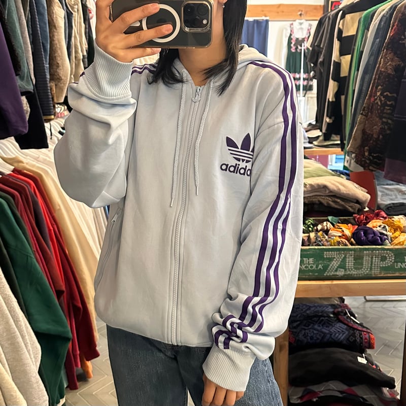 adidas フード付きトラックジャケット | CUSTOM FEVER adidas フード付きトラックジャケット | CUSTOM FEVER