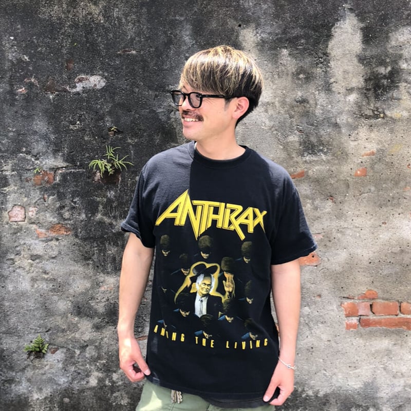 ANTHRAX〝AMONG THE LIVING〟Tシャツ L | CUSTOM FEVER ANTHRAX〝AMONG THE LIVING〟Tシャツ L | CUSTOM FEVER
