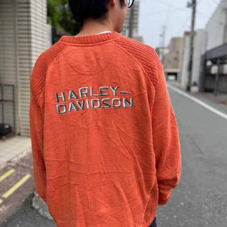 HARLEY DAVIDSON  刺繍セーター