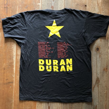 80's DURAN DURAN バンドTシャツ