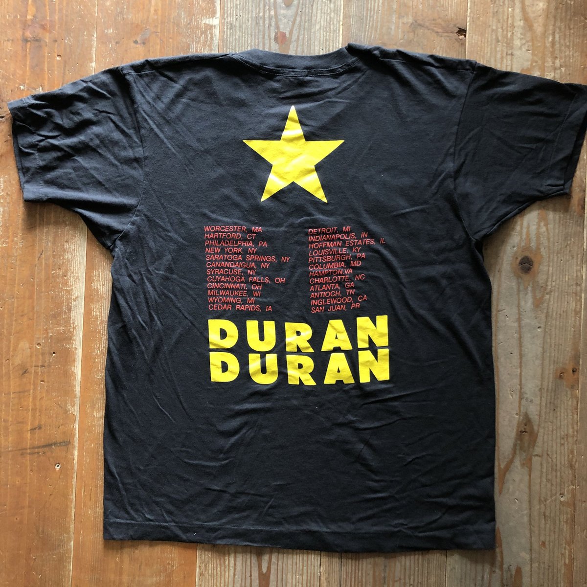 80's DURAN DURAN バンドTシャツ | CUSTOM FEVER