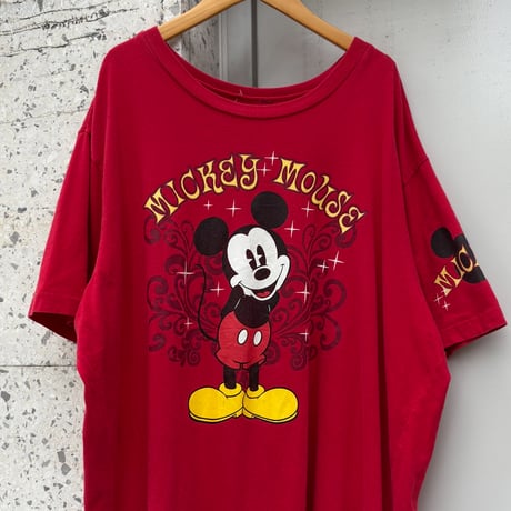 ミッキープリントTシャツ