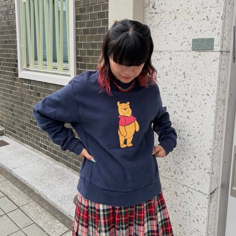 Disney プーさん プリントスウェット