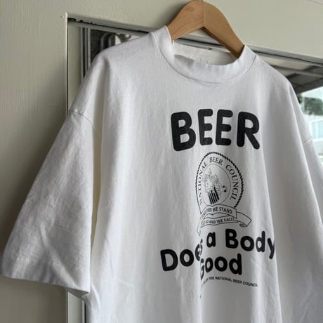 90's USA製 BEER プリントTシャツ XL