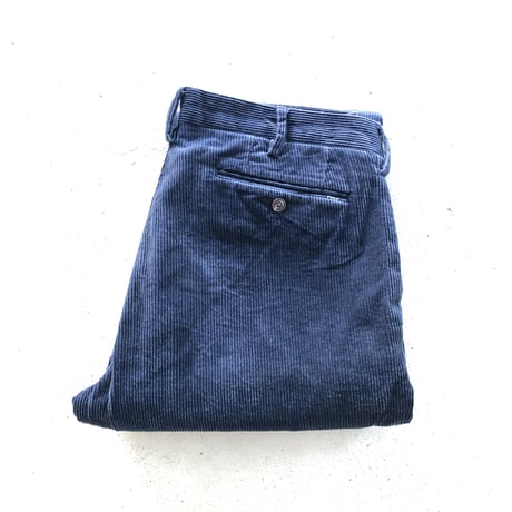 POLO RALPHLAUREN 太畝コーデュロイパンツW30×L30  ネイビー