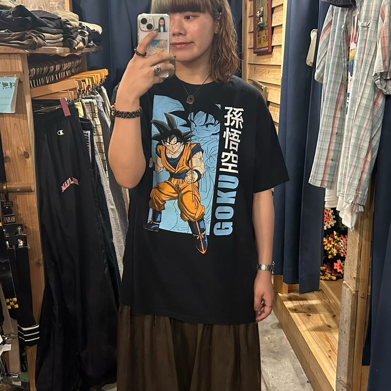 ドラゴンボールZ Tシャツ ダークブルー ドラゴンボールZ Tシャツ ダークブルー USA版ドラゴンボール T