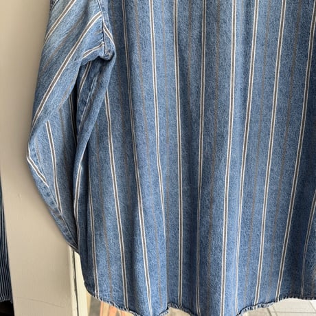 Levi's デニムストライプシャツ