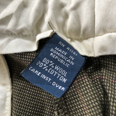 Polo by Ralph Lauren ウールパンツW35×L30