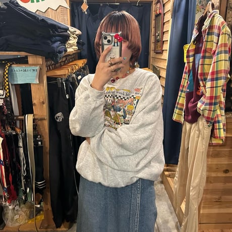 USA製 LOGO ATHLETIC プリントスウェット