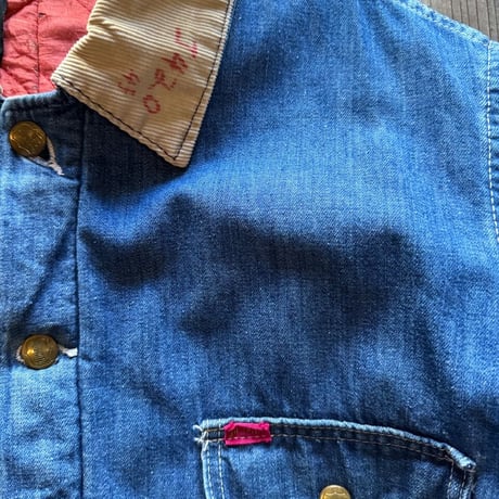 USA製 70's BIG SMITHデニムカバーオール