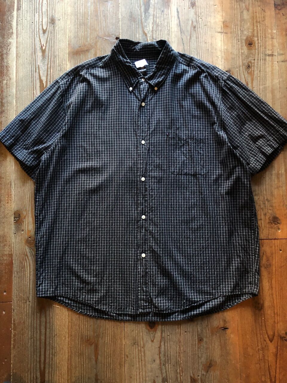 Ralph Lauren ギンガムチェックシャツ 半袖 XL POLO RALPH LAUREN ポロ ラルフローレン シャツ 半袖 カジュアル
