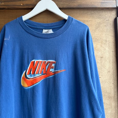 90〜00s USA製 NIKE ロンT
