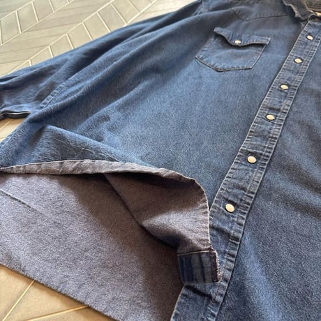 Wrangler ビッグシルエットウエスタンシャツ