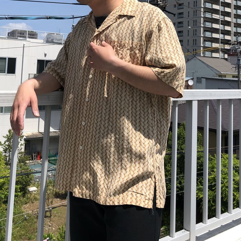 ラルフローレン総柄シャツ POLO RALPH LAUREN ポロラルフローレン オックスフォードシャツ