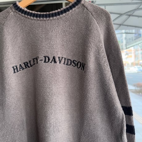 HARLEY DAVIDSON  コットンニットセーター