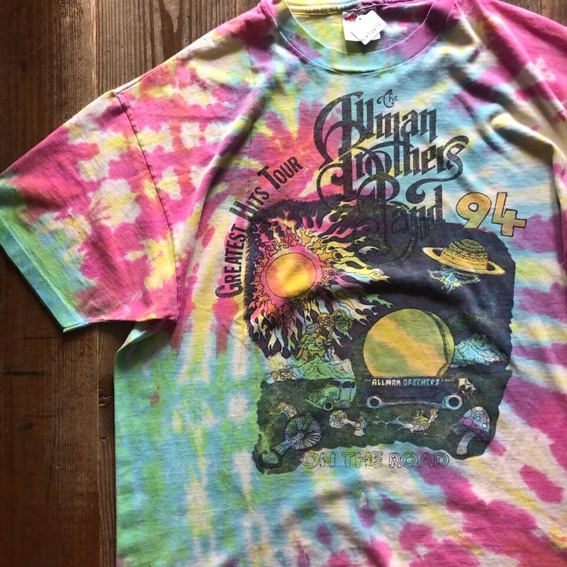 90s　The Allman Brothers Band バンド　Tシャツ Vintage 90s Allman Brothers Band Georgia Harley Tour T-Shirt
