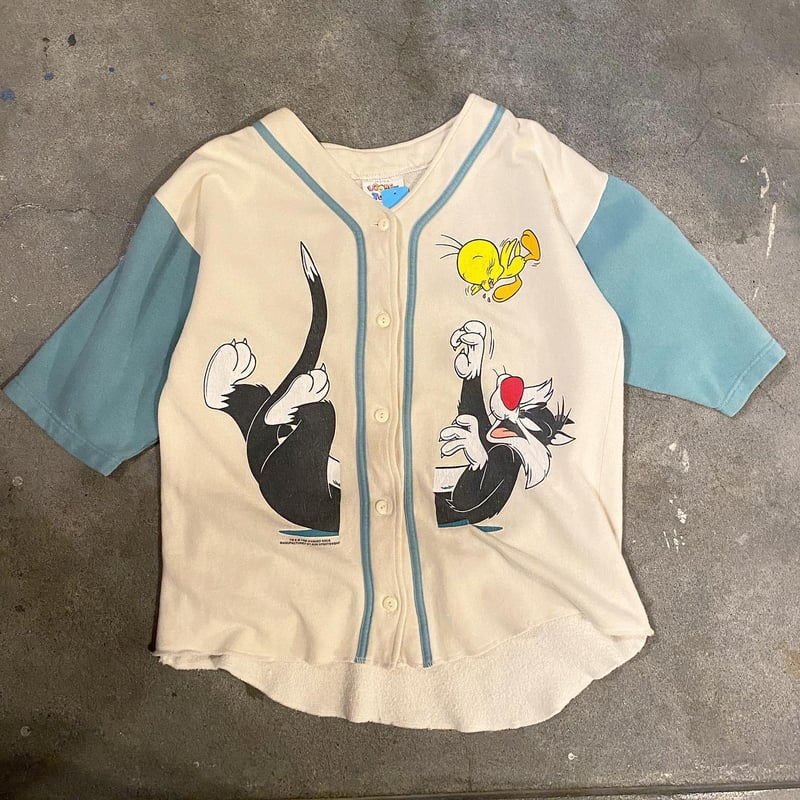 90年代ルーニーテューンズベースボールシャツ | CUSTOM FEVER 90年代ルーニーテューンズベースボールシャツ | CUSTOM FEVER