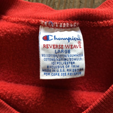 90'sUSA製チャンピオンリバースウィーブ　L