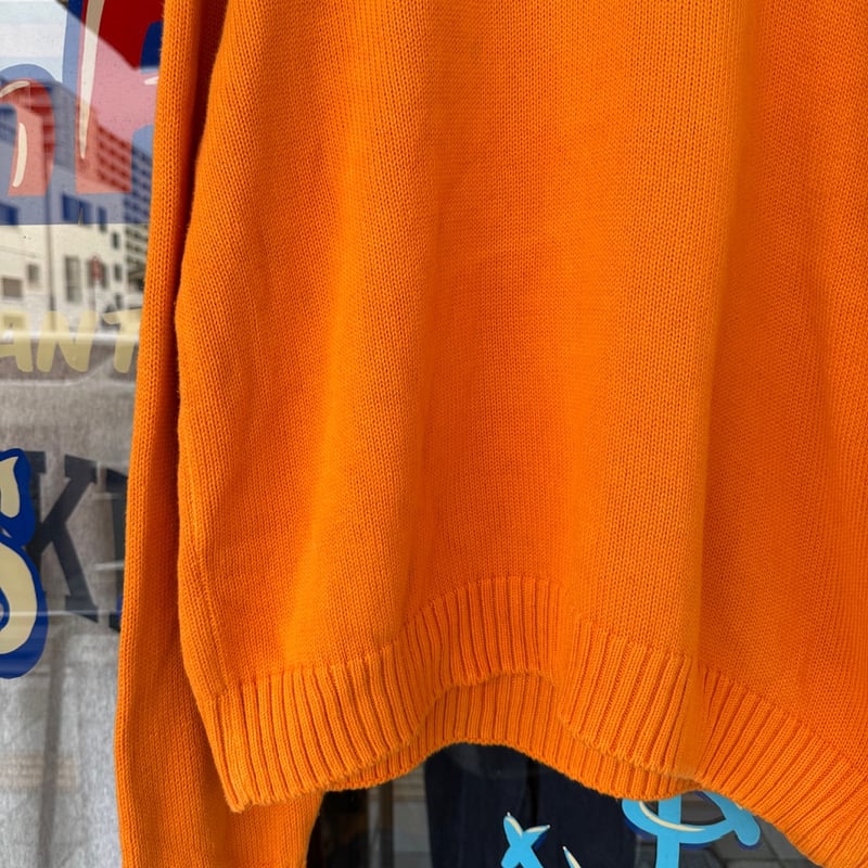 USA製 LANDS' END コットンニットセーター XL | CUSTOM FEVER