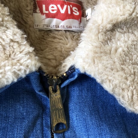70's Levi's デニムボアジャケット