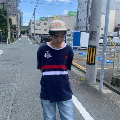 POLOトリコロールTシャツ