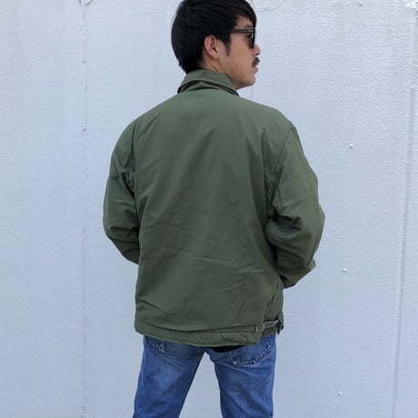 Military US.NAVY デッキジャケットA-2