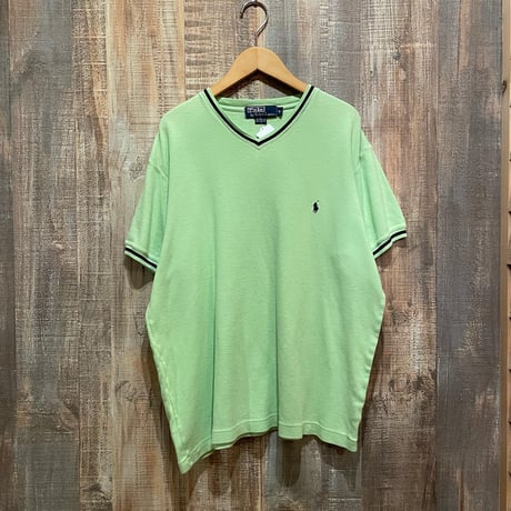POLO リブラインTシャツ