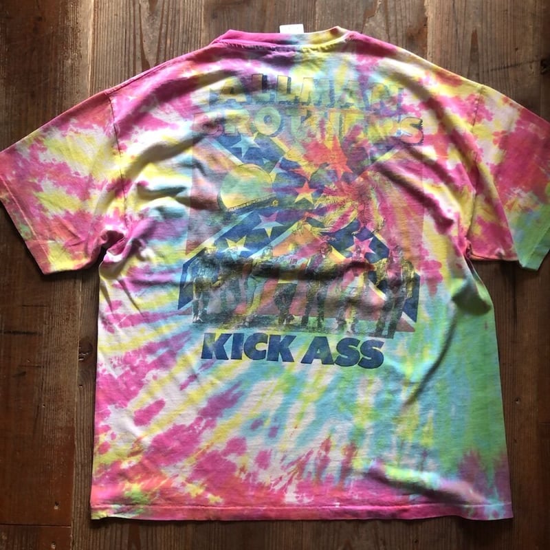 Allman Brothers BandタイダイTシャツ 90's The Allman Brothers BandタイダイTシャツ | CUSTOM