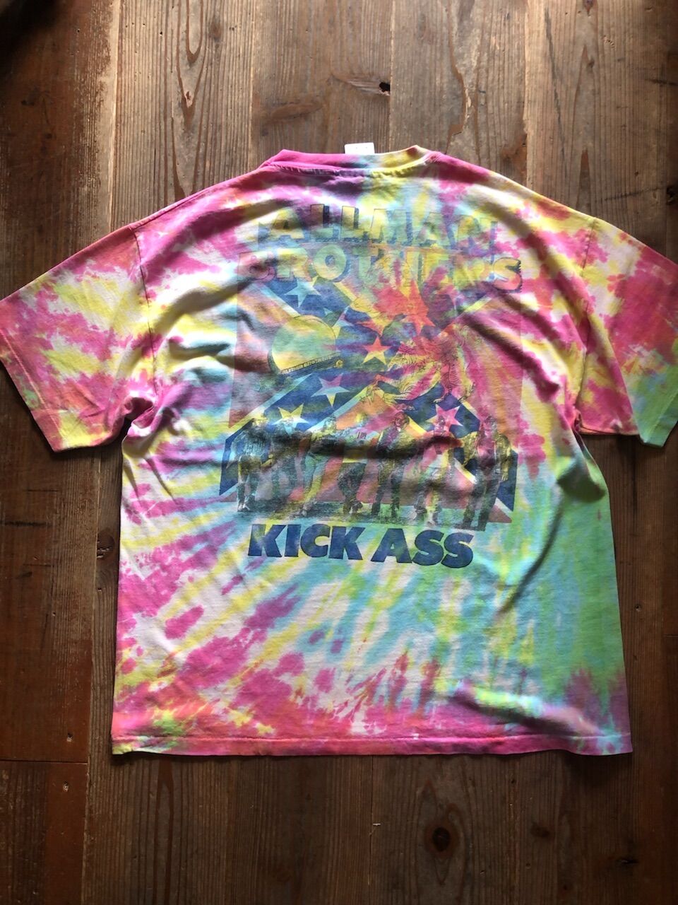 オールマンブラザーズバンド タイダイタペストリー/ビンテージ オール