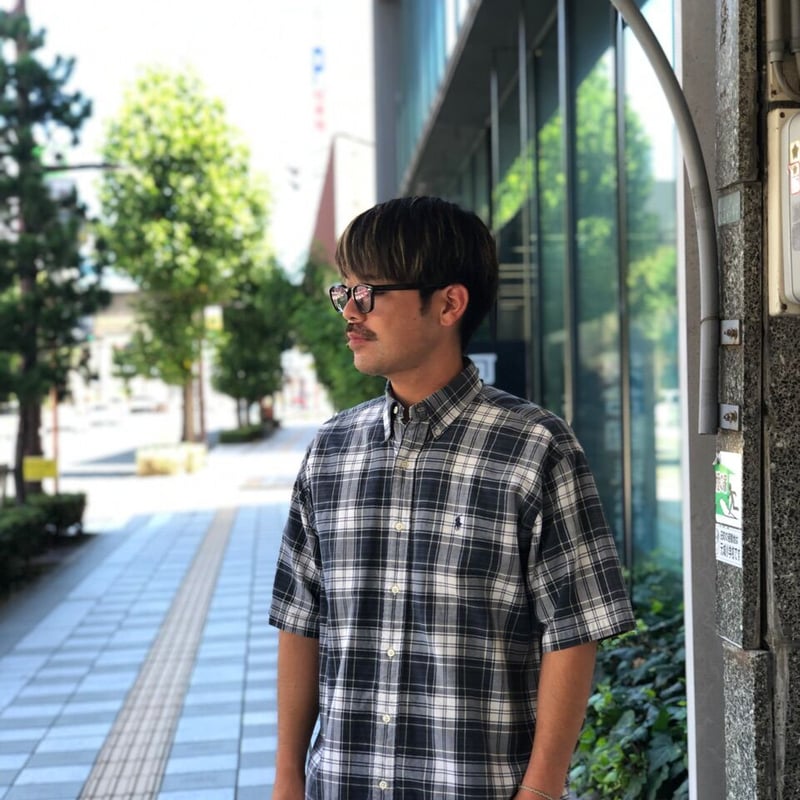 Ralph Lauren 半袖チェックシャツ 〝BLAKE〟M | CUSTOM FEVER