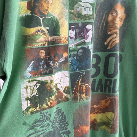 Bob Marley プリントT