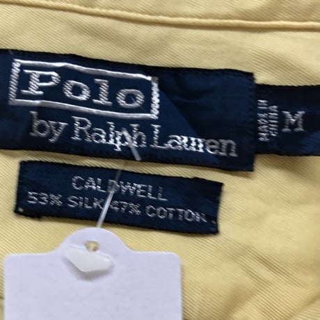 Ralph Lauren 半袖無地シャツ 〝CALDWELL〟M ポニーマーク無し