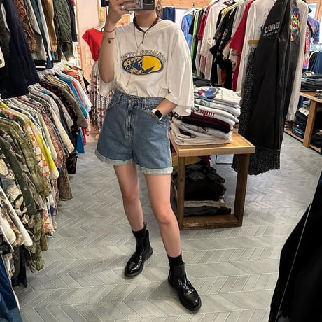 90年代サーファープリントTシャツ