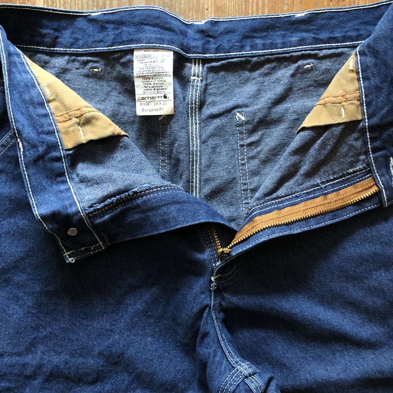 Carhartt カーハート デニム ペインターパンツ アイスブルー色落ち Carhartt カーハート デニム ペインターパンツ アイスブルー色落ち