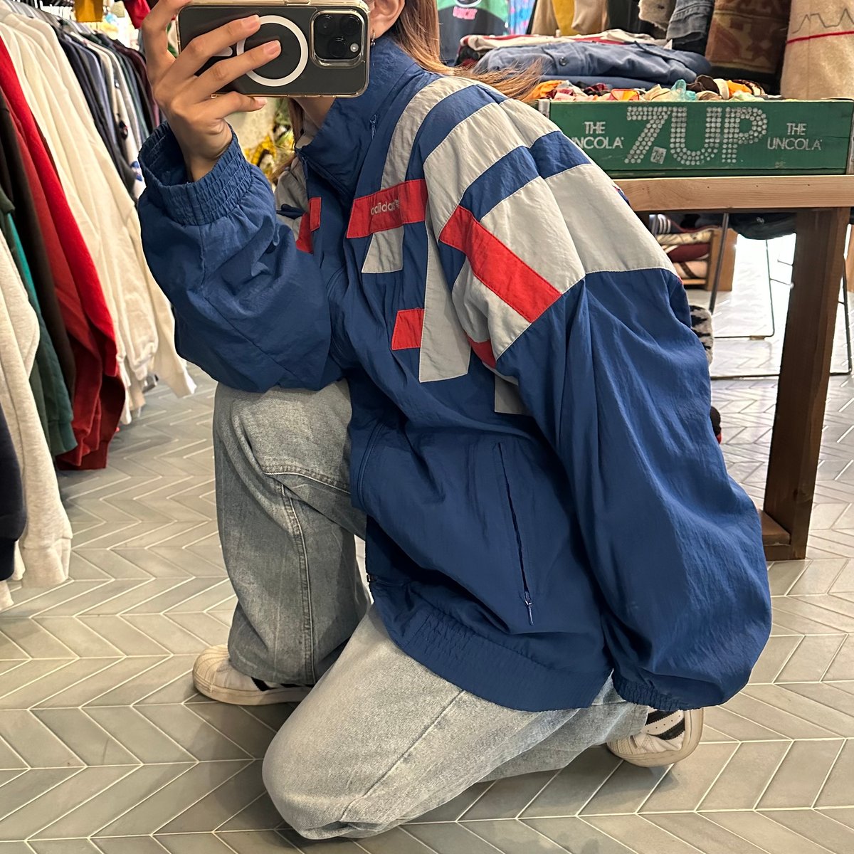 80s adidas ナイロンジャケット | CUSTOM FEVER 80s adidas ナイロンジャケット | CUSTOM FEVER