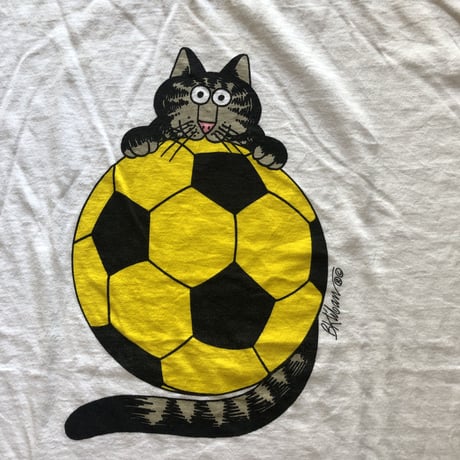 Kliban cat Tシャツ〝SOCCER〟