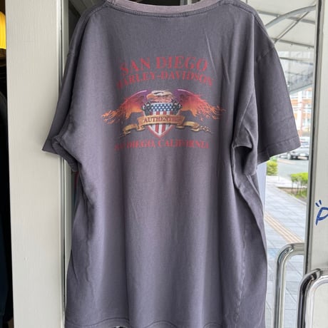 USA製HARLEY DAVIDSON 両面プリントTシャツL