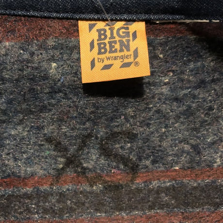 USA製 BIG BEN by Wranglerブランケット付きカバーオール