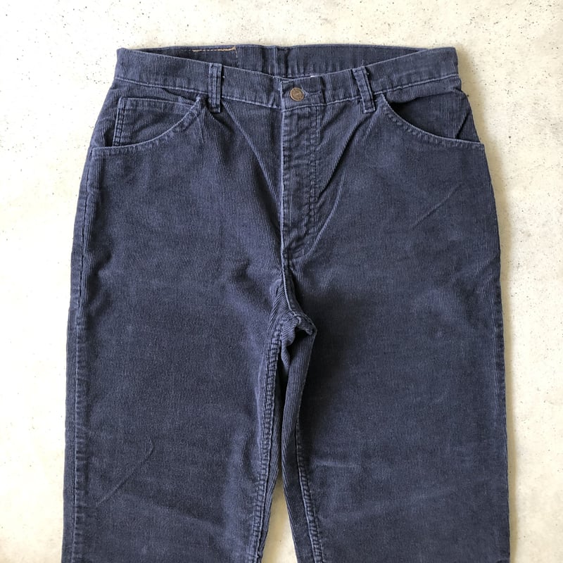 90's〜ROEBUCKS コーデュロイパンツ W32×L30 ネイビー | CUSTOM F
