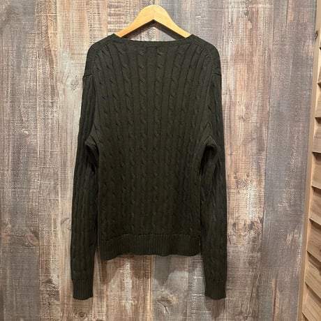 Ralph Lauren コットンケーブルニット