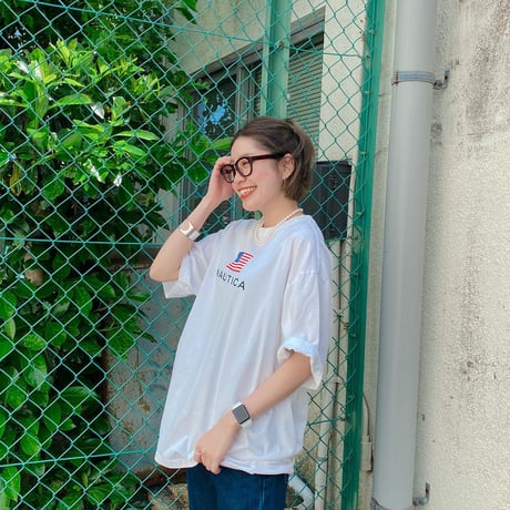 NAUTICAプリントTシャツ