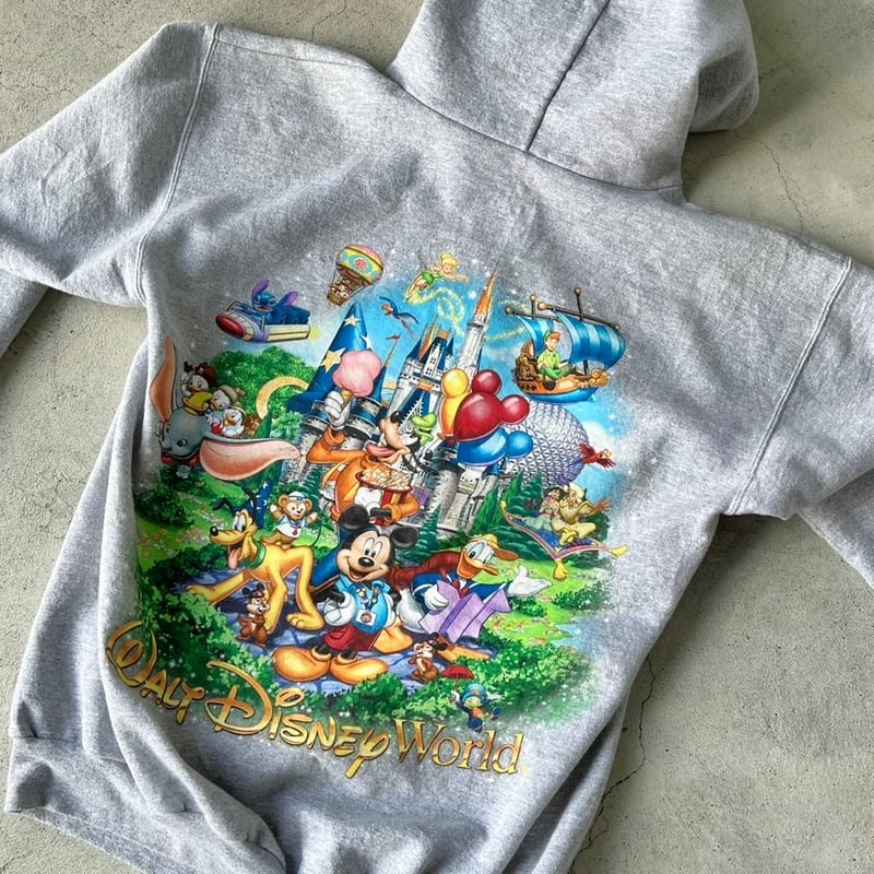 Hanes Disney 両面プリントジップパーカー | CUSTOM FEVER