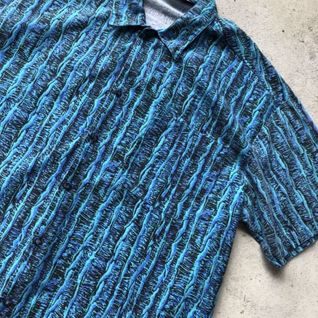 90's USA製 総柄シャツ