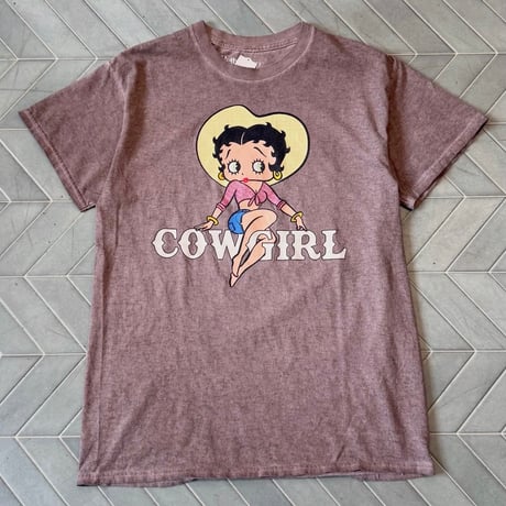 Betty Boop プリントTシャツ