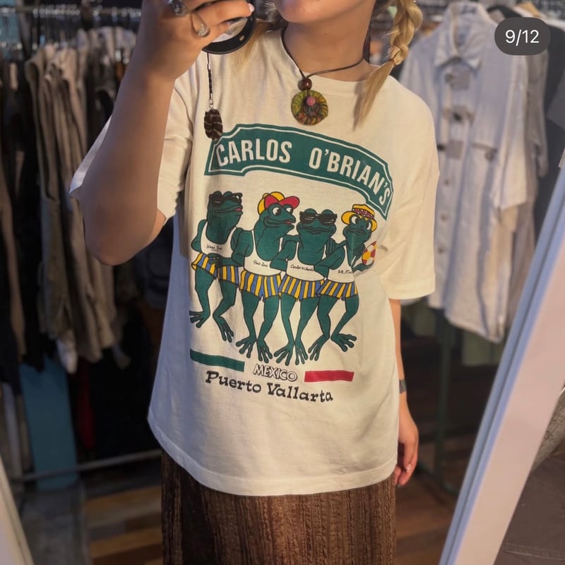 Carlos O'Brian's カエル両面プリントTシャツ | CUSTOM FEVER