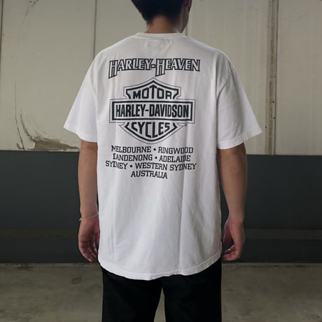 HARLEY DAVIDSON プリントT