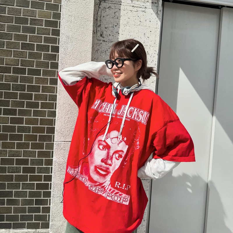 KING OF POPマイケルジャクソンTシャツ | CUSTOM FEVER KING OF POPマイケルジャクソンTシャツ | CUSTOM FEVER