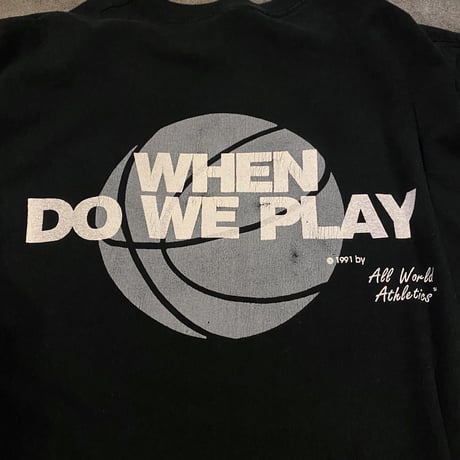 USA製 girl friend or basketball Tシャツ